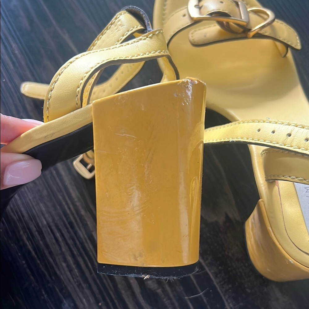 Stella McCartney Yellow Women's Sandals - Picture 7 of 7